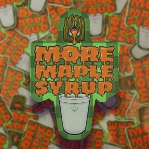Mehr Ahornsirup Sticker