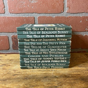 Peter Rabbit Books Collection, Beatrix Potter, Illustrated, Collectible ...