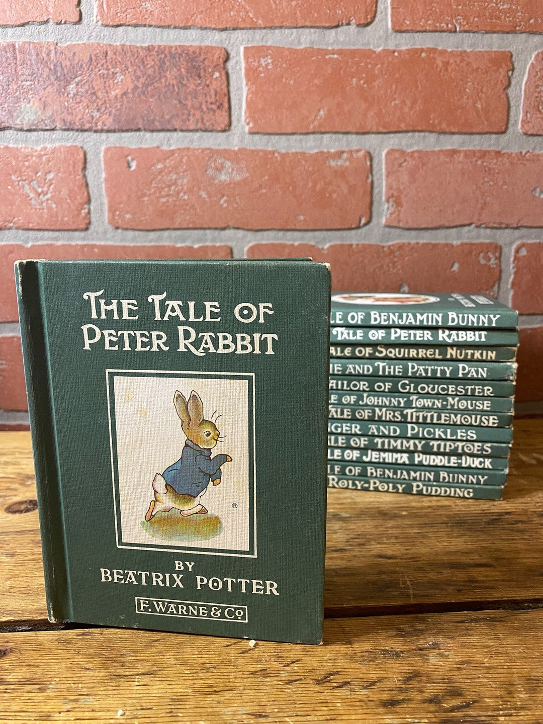Peter Rabbit Books Collection, Beatrix Potter, Illustrated, Collectible ...