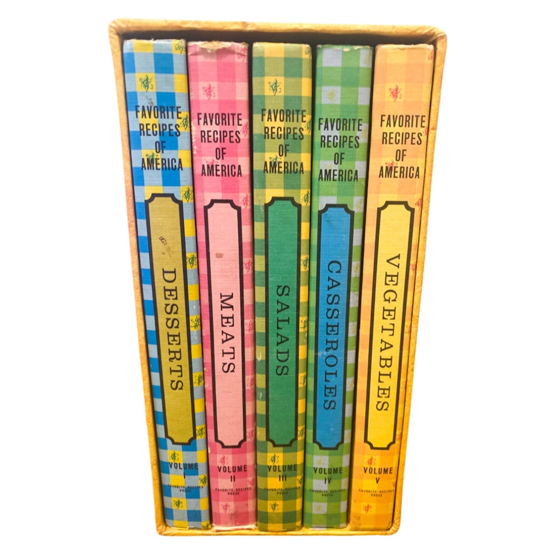 Vintage Recipe Book Boxed Set. Gift Idea Baking Cooking Etsy