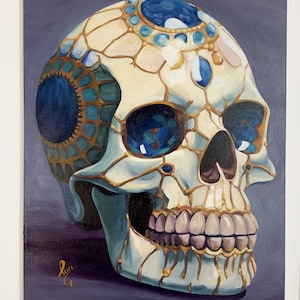 Gemstone Skull