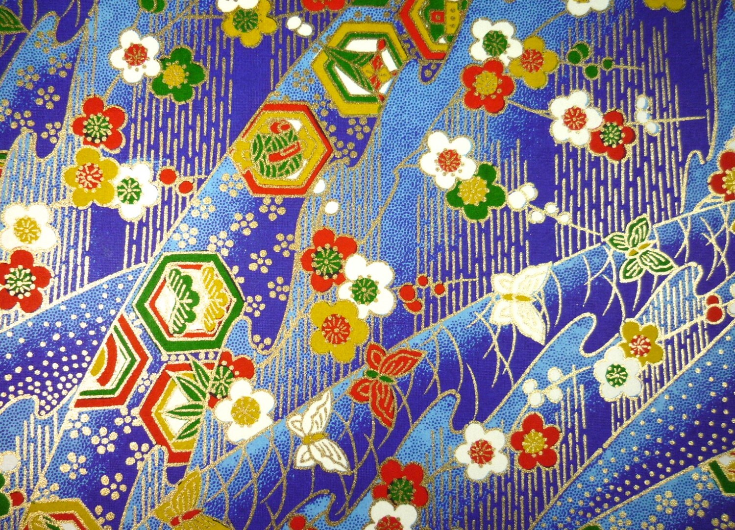 Washi Paper Japanese Traditional Paper hana and Nami Etsy