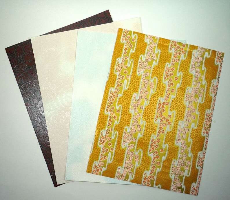 Washi Papers Japanese Traditional Paper Various Size Type Etsy