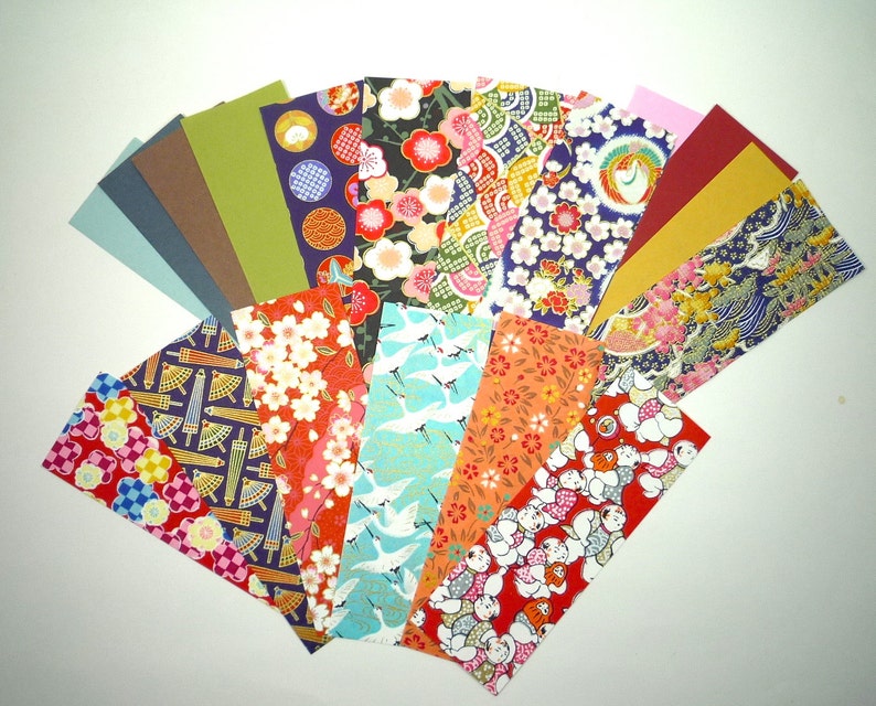 Washi papers papel tradicional japonés varios tamaño tipo y Etsy