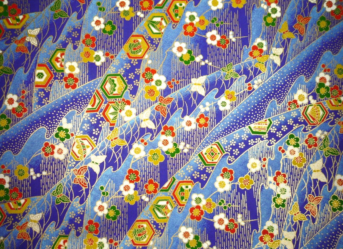 Washi Paper Japanese Traditional Paper hana and Nami Etsy