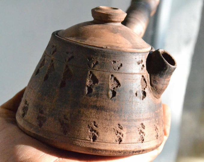 Ceramic Teapot Stoneware Tea Pot Clay Pottery Tea Maker Etsy