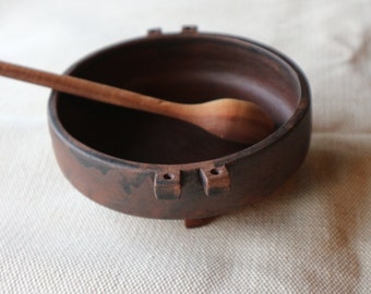 Handmade rice bowl | Handmade pottery bowl | Ceramic Mini Plate | Ceramic Prep Bowl | Ceramic Dessert Dish | Ceramic Mini Dish