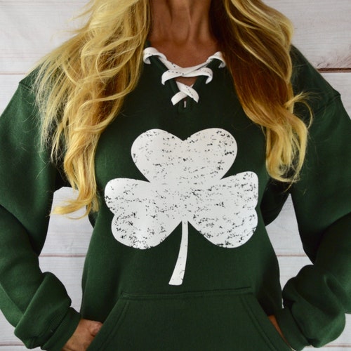 St. Patrick's Day Shamrock Sweatshirt. Shamrock Shirt. St - Etsy