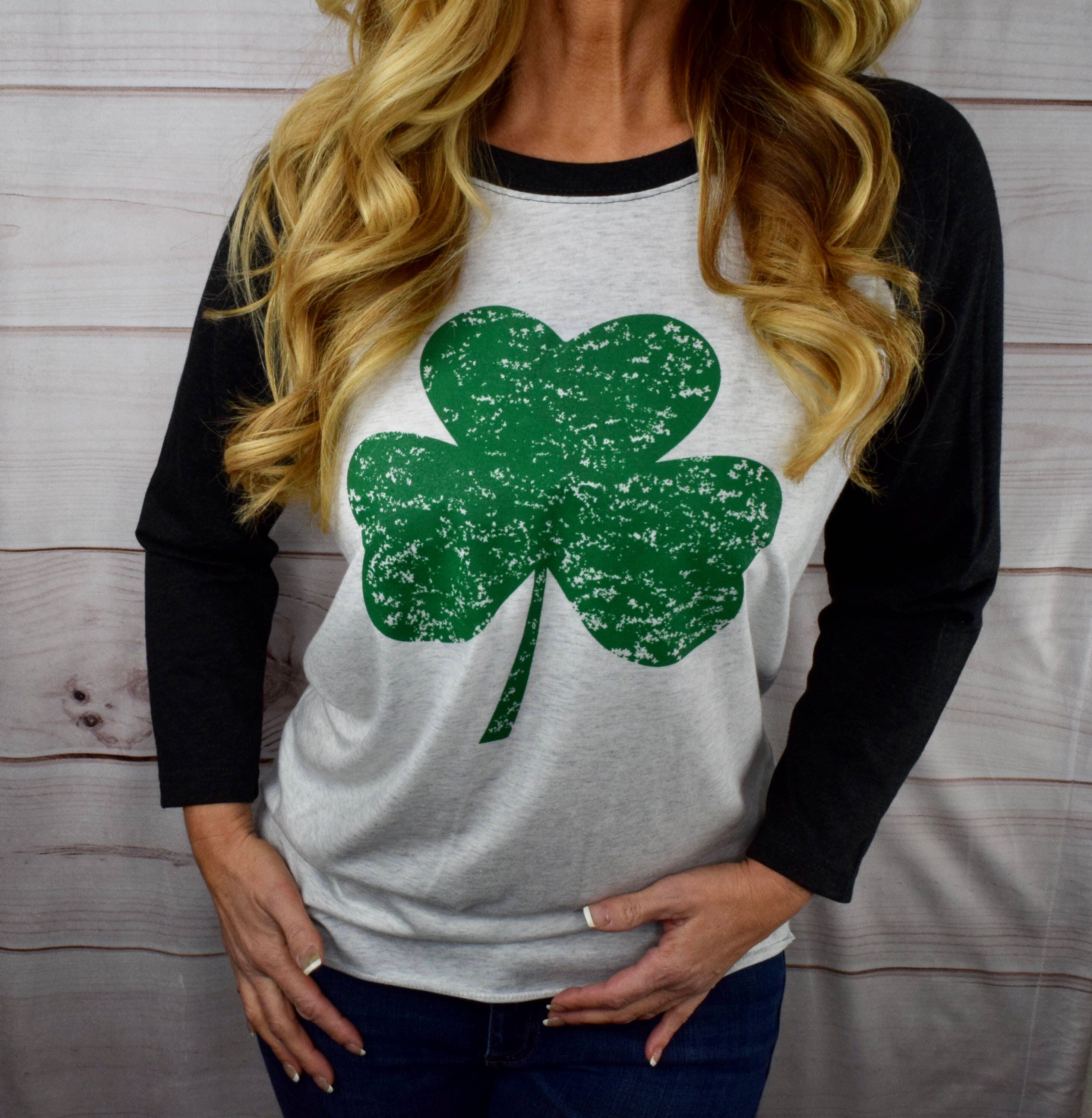 St. Patrick's Day Shamrock Shirt. Shenanigans. Drinking | Etsy