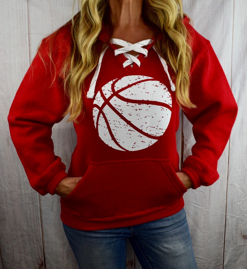 Basketball Sweatshirt Womens. Basketball Shirt. Maroon Sports Etsy