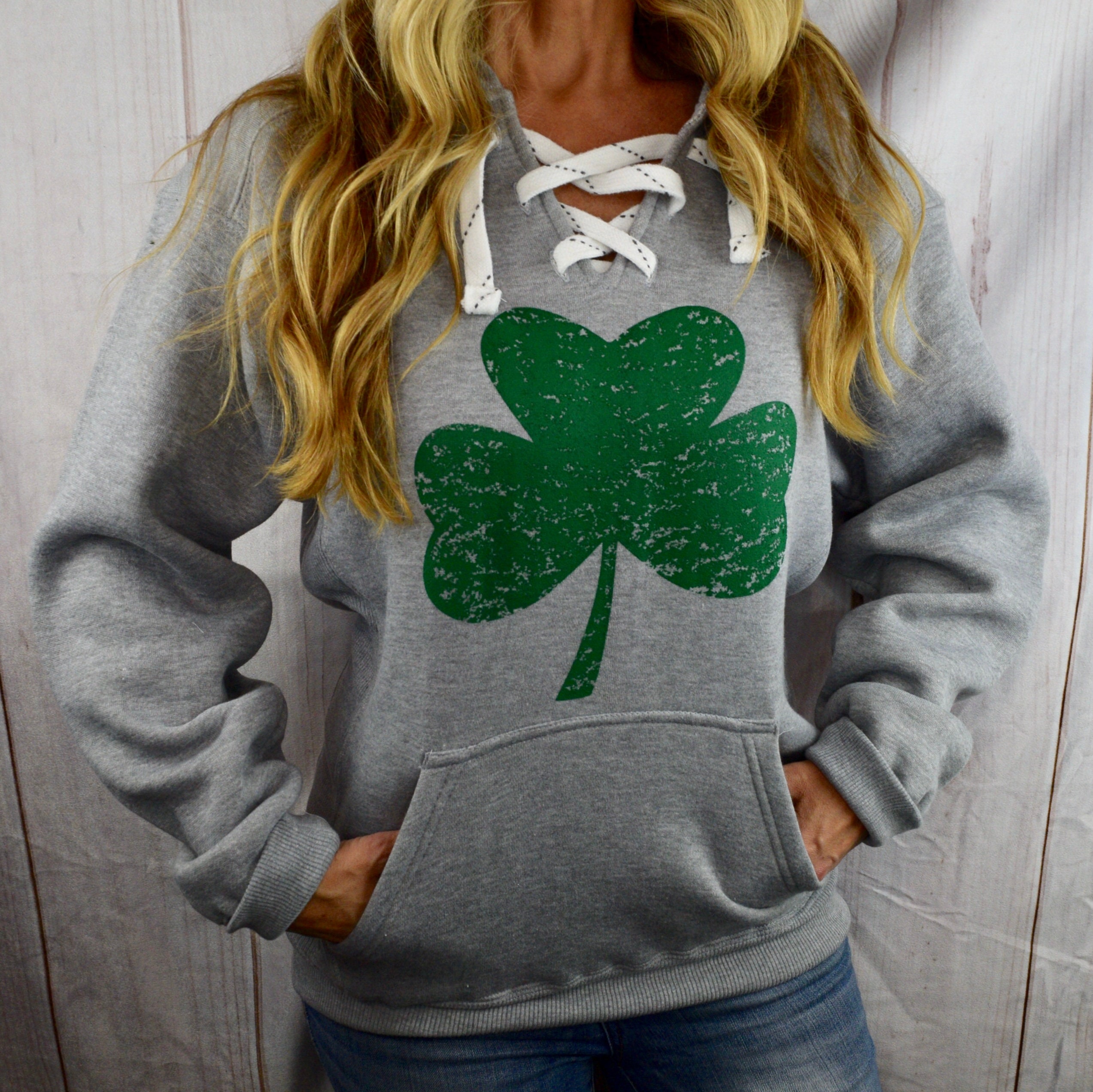 St. Patrick's Day Shamrock Sweatshirt. Irish Sweatshirt. | Etsy