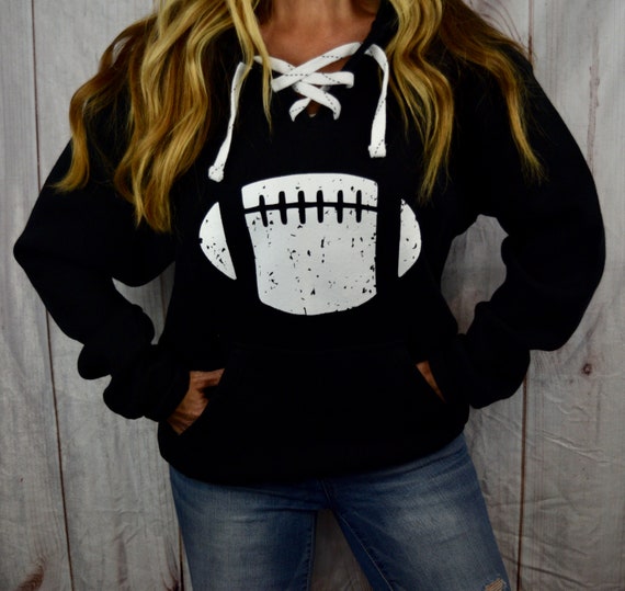 Football Sweatshirts Women. Football Shirt. Black Sports - Etsy