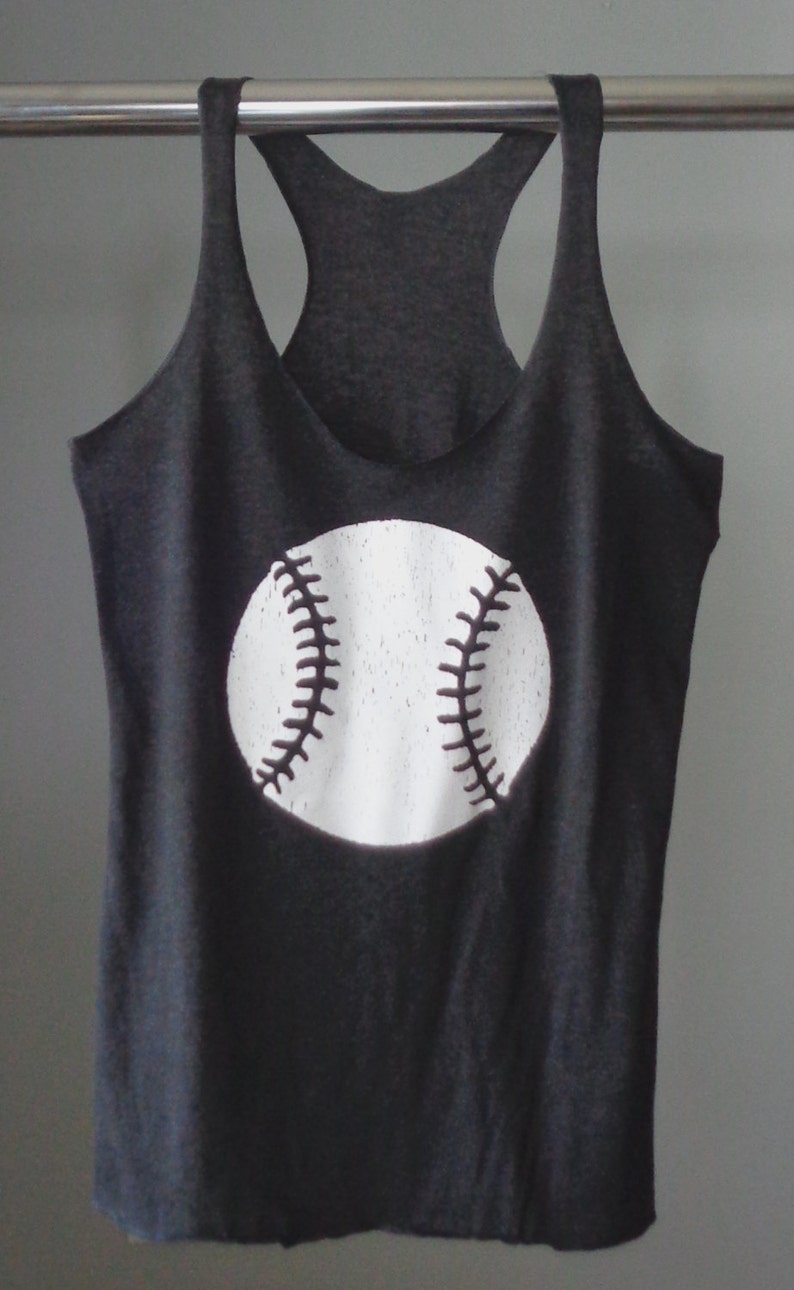 Baseball Workout Tank Top. Baseball Mom Fashion Tank. Baseball Etsy