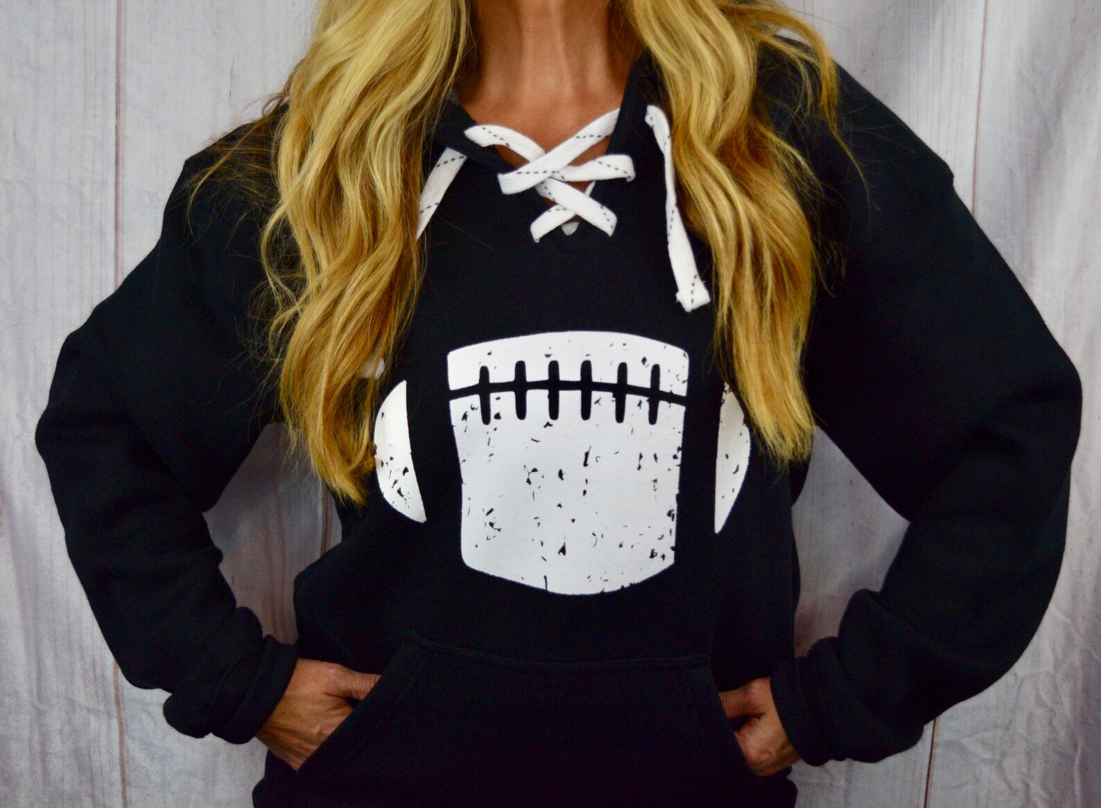 Football Sweatshirts Women. Football Shirt. Black Sports Etsy