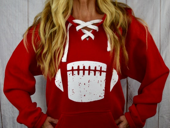 football sweatshirt womens