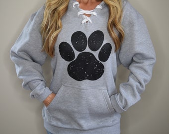 grey logo sweatshirt
