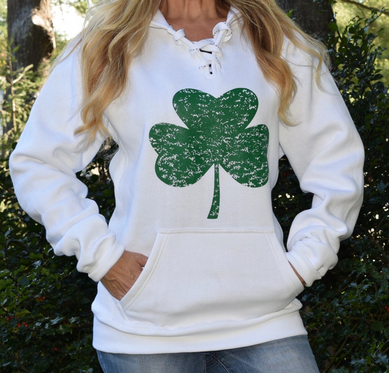 St. Patrick's Day Shamrock Sweatshirt. Irish Sweatshirt. - Etsy