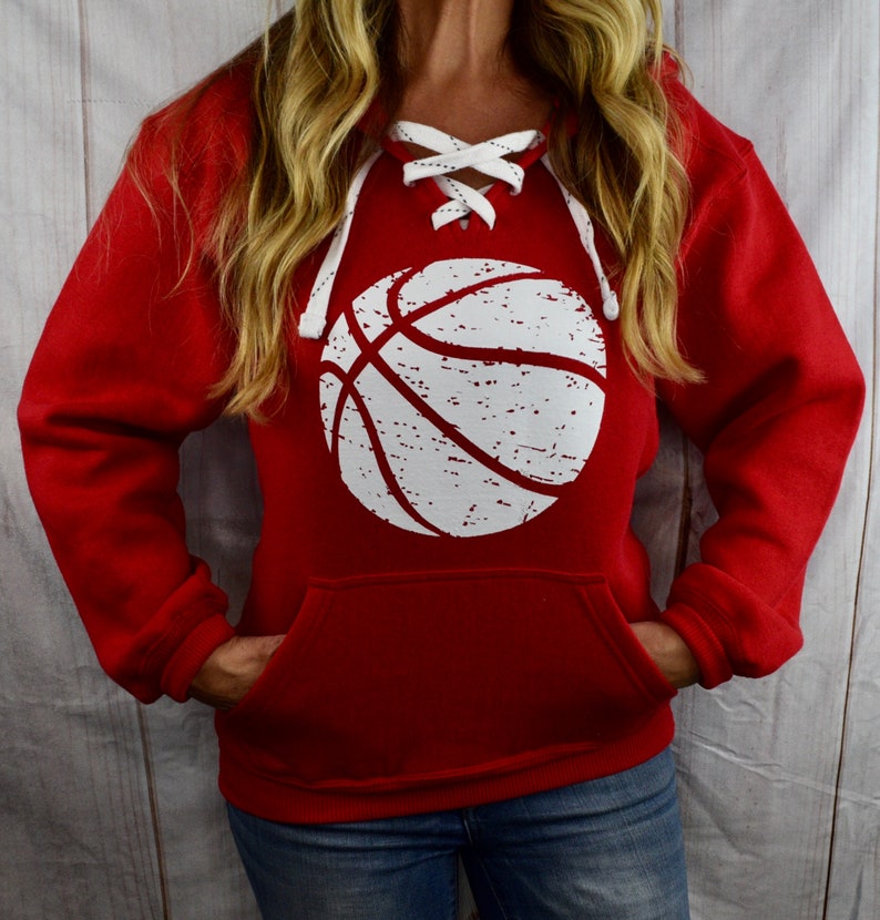Basketball Sweatshirt Womens. Basketball Shirt. Maroon Sports Etsy