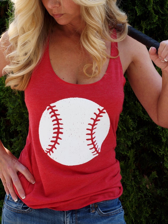 Baseball Workout Tank Top. Baseball Mom Fashion Tank. Baseball Etsy