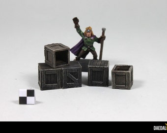 miniatures crates for tabletop fantasy games