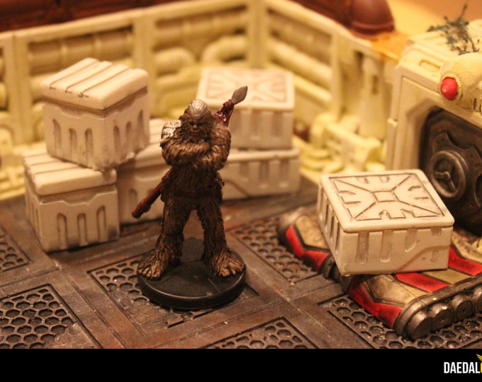 crates pack for scifi tabletop miniature games like star wars legion infinity