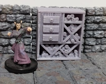 miniature dungeon cabinet