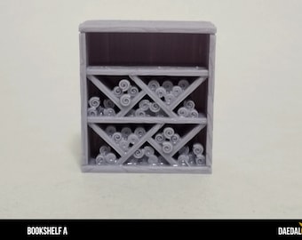 miniature scroll cabinet for dungeon