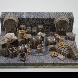 Dungeons and dragons accessories pack great addition for your miniatures dungeons