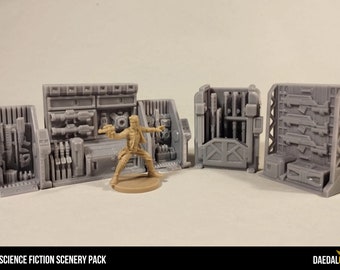 Miniature armory decor for miniature games