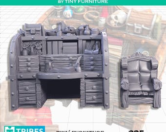 Dark magister bookshelves