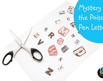 Mystery Party for Kids - A fun children's birthday party packed with fun and intrigue. The Mystery of the Poison Pen Letters.
