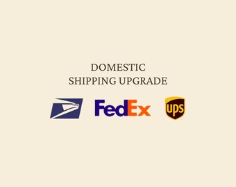 Shipping Upgrade Service - Signature Confirmation - Fedex Express - UPS Express - for Shipping USA Only