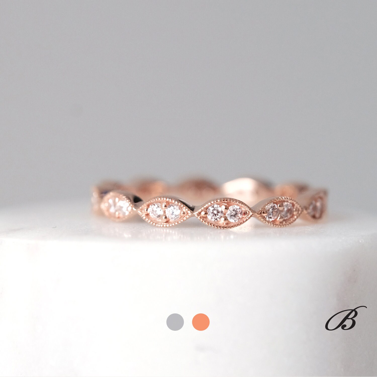 Línea Delgada De Plata Esterlina 925 Micro Pave Cz Eternity Línea Delgada De Plata Esterlina 925 Micro Pave Cz Eternity
