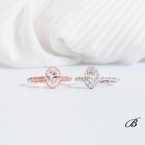 2.0 Cttw Art Deco Engagement Ring Brilliant Cut Diamond - Etsy