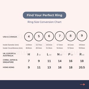 Guía de tallas de anillos - Medidor de anillos imprimible - Encuentra tu talla de anillo - Consulta fácilmente mi talla de anillo - Descarga instantánea - Herramienta para medir la talla de anillos