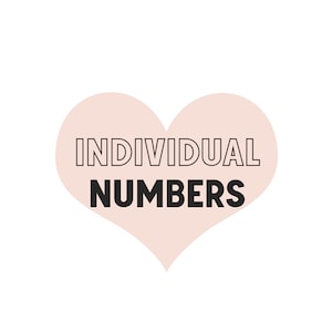 Individual Numbers
