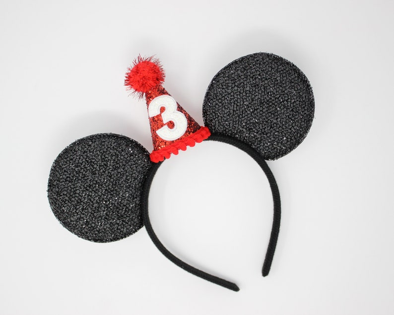 1st Birthday Mouse Ears  1st Birthday Mouse Ears  Mouse image 5
