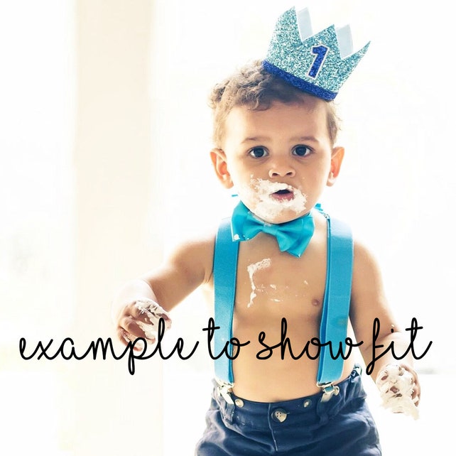 1st Birthday Boy Crown First Birthday Boy Smash Cake Outfit