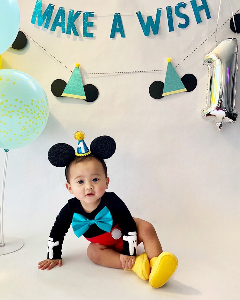 1st Birthday Mouse Ears  1st Birthday Mouse Ears  Mouse image 6