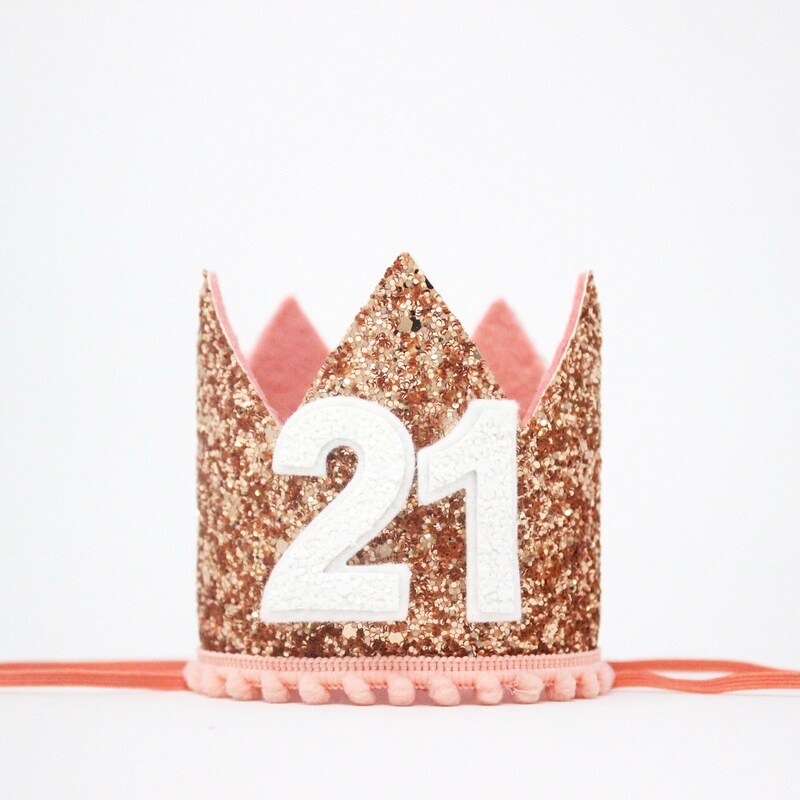 21 Birthday Crown - Etsy