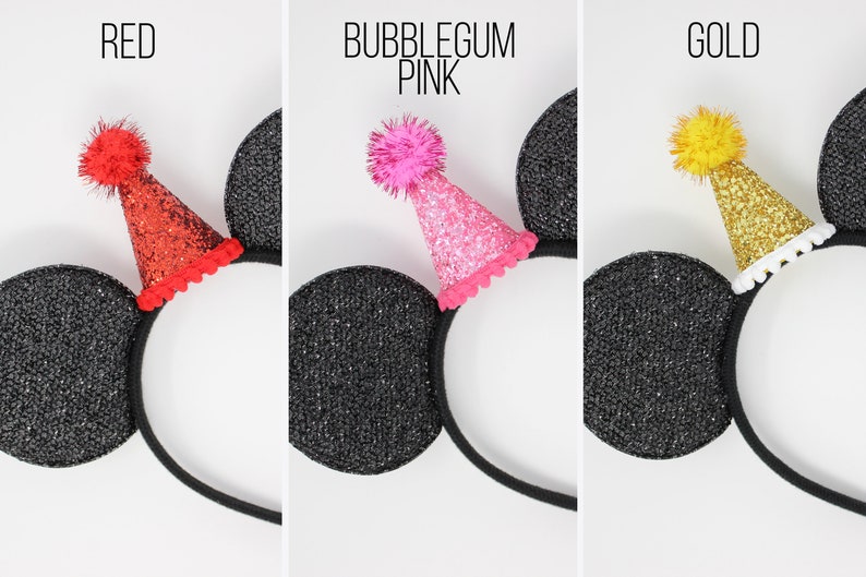 1st Birthday Mouse Ears  1st Birthday Mouse Ears  Mouse image 2