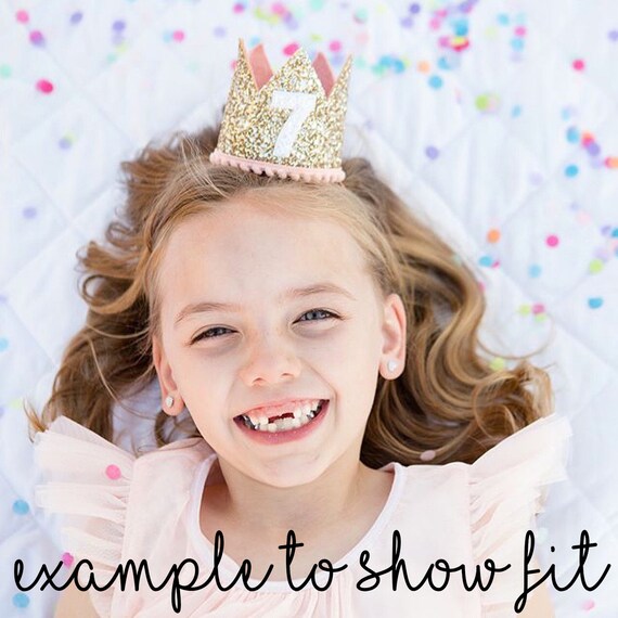 Birthday crown for girls discount