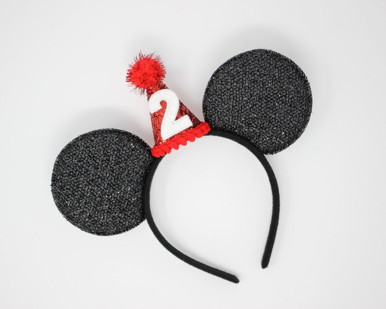 1st Birthday Mouse Ears  1st Birthday Mouse Ears  Mouse image 4