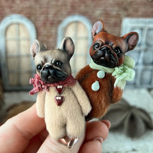 Small pin french bulldogs for order