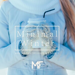 Minimal Winter Lightroom Presets: Mobile & Desktop (DNG, XMP)