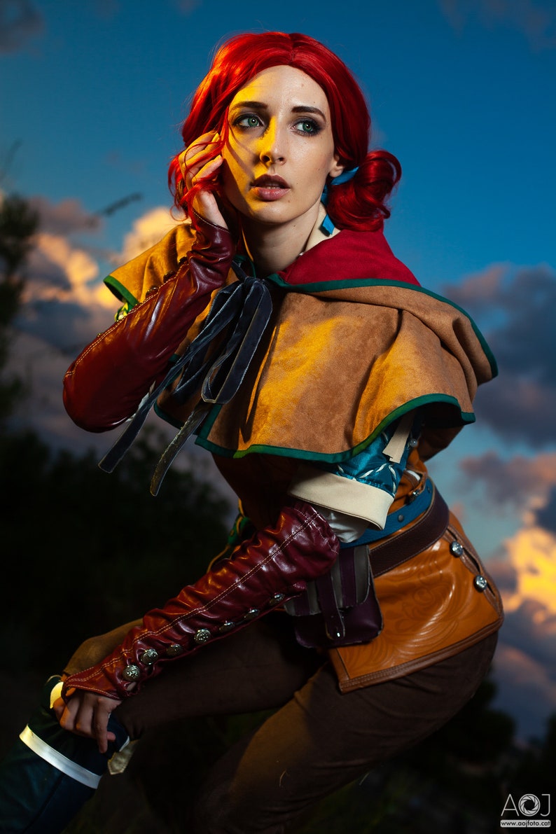 Triss Cape the Witcher 3 Cosplay - Etsy