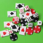 Casino Cupcake Toppers 24pcs Edible Casino Fondant Cake Topper Etsy