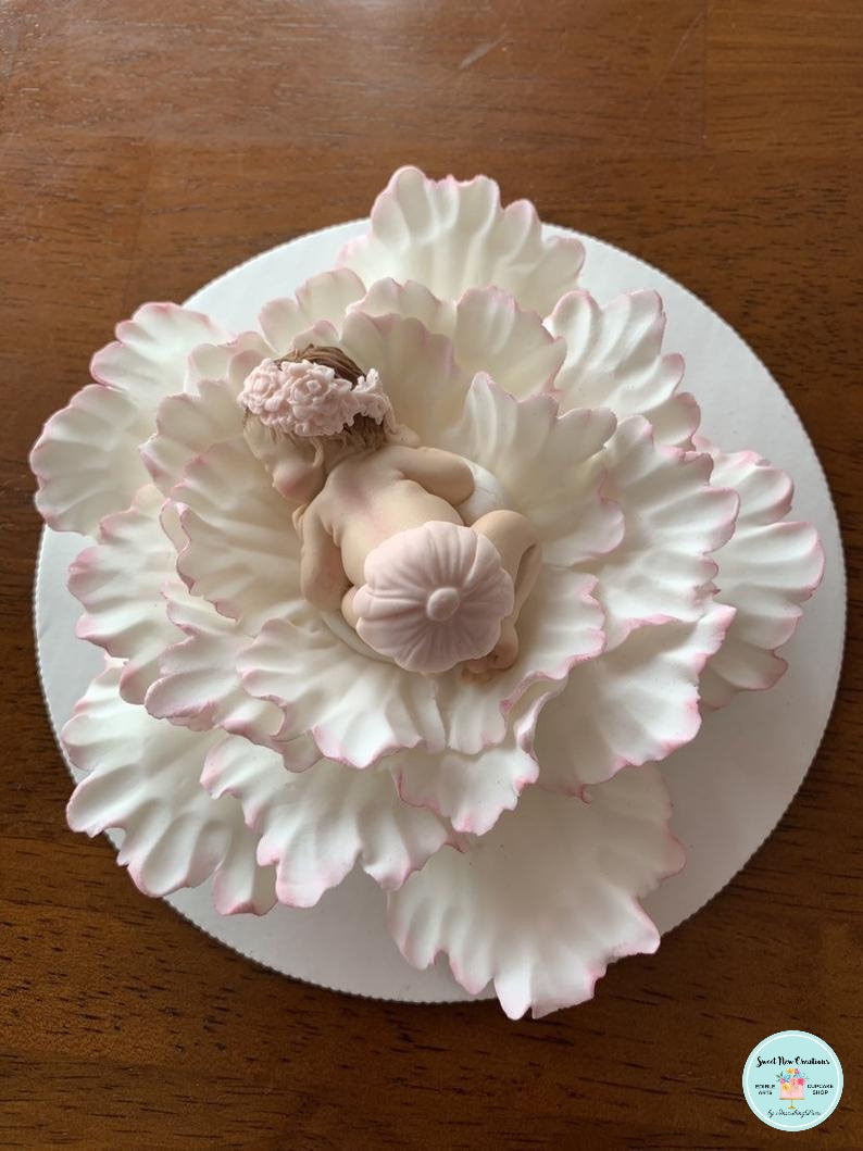 Baby Shower Cake Topper/baby Shower Cake Topper Girl Baby on Etsy