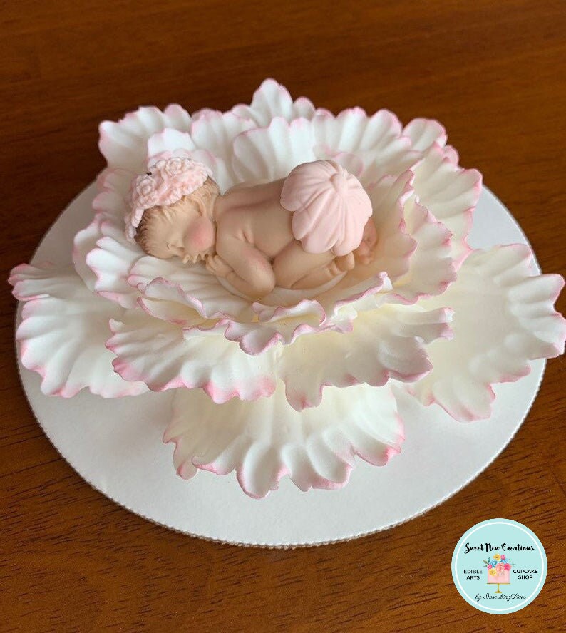 Baby Shower Cake Topper/baby Shower Cake Topper Girl Baby on Etsy