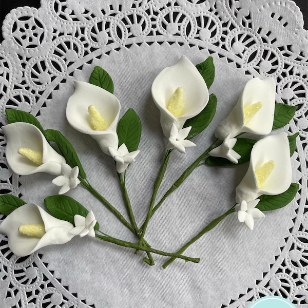 White Calla Lily Etsy